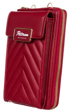 Сумка-гаманець жіноча із екошкіри з кишенею для телефону Peterson PTN M-10