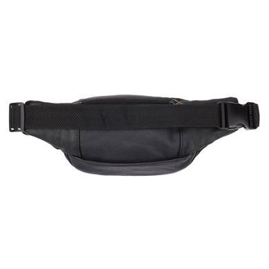 Сумка чоловіча на пояс шкіряна Borsa Leather 1t166m-black