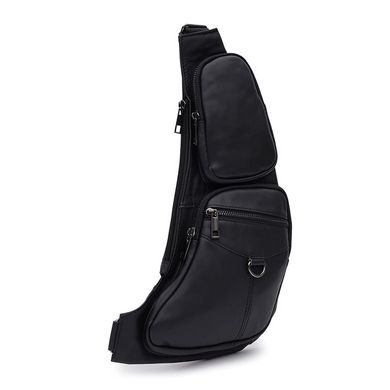 Рюкзак мужской кожаный Keizer K13761bl-black черный