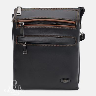 Сумка мужская кожаная Ricco Grande T1tr0025bl-black