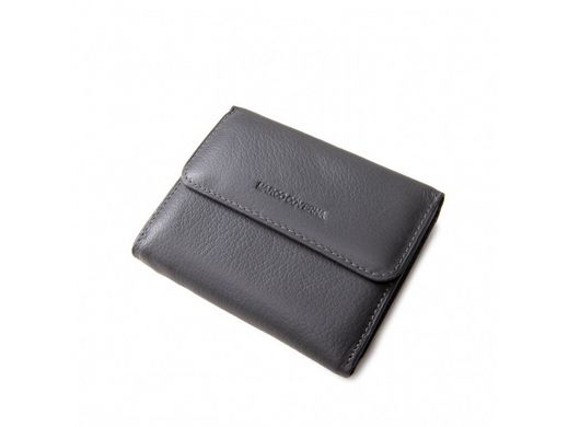 Женский кожаный кошелек Horton Collection TRW7952G серый