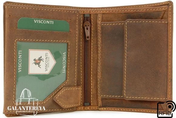 Чоловічий шкіряний гаманець Visconti 708 - Spear