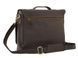 Мужская кожаная черная сумка Tiding Bag 7108 3