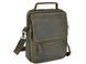 Мужской кожаный коричневый мессенджер Tiding Bag t0040 1