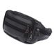 Сумка мужская на пояс кожаная Borsa Leather 1t166m-black 1