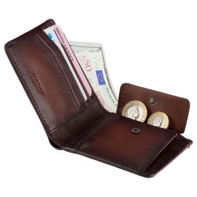 Кошелек мужской кожаный Visconti MT92 Zanotti Tan Burnish