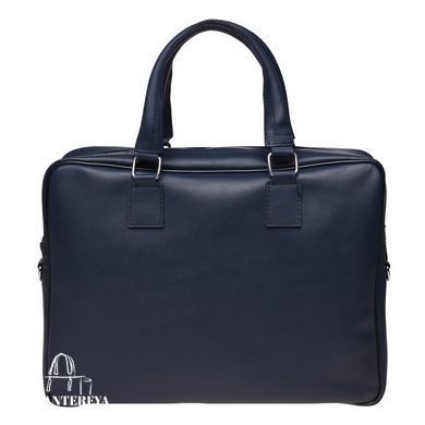 Мужская кожаная сумка для ноутбука Ricco Grande 1L961-blue синий