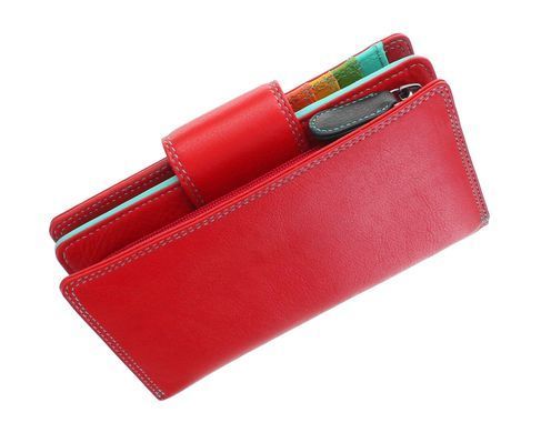 Жіночий шкіряний гаманець Visconti SP31 Poppy