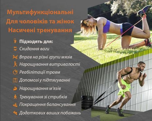 Резинки для тренировок петли для подтягиваний набор 4 шт натуральный латекс AT0884