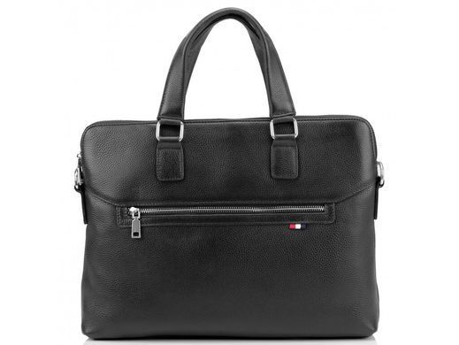 Мужская кожаная сумка для ноутбука Tiding Bag A25F-7232A черный