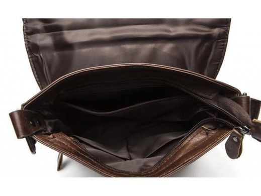 Мужской кожаный мессенджер Bexhill Bx8239A черный