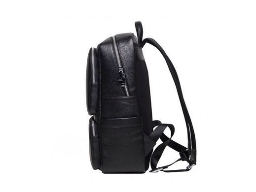Чоловічий шкіряний рюкзак Tiding Bag NB52-0917A чорний