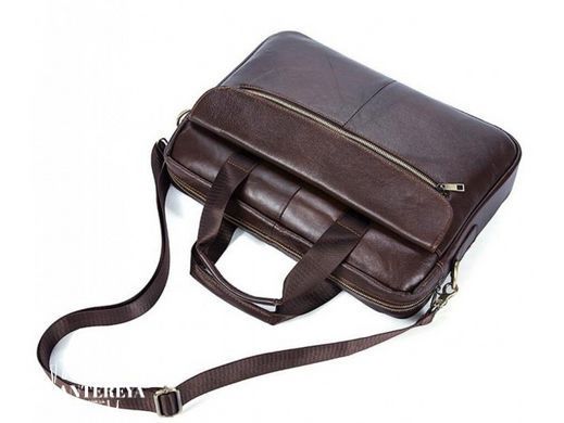 Мужская кожаная сумка для ноутбука Bexhill Bx1127C коричневый