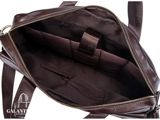 Мужская кожаная сумка для ноутбука Bexhill Bx1127C коричневый