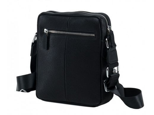 Мужской кожаный мессенджер Tiding Bag NA50-8113A черный
