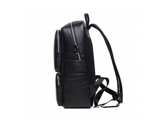 Мужской кожаный рюкзак Tiding Bag NB52-0917A черный