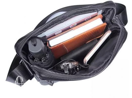 Мужская кожаная сумка через плечо Tiding Bag 8716