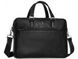 Кожаная мужская сумка для ноутбука Royal Bag RB50061 черный 1