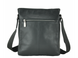 Мужской кожаный мессенджер Tiding Bag 8040A черный 2