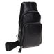 Сумка слинг мужская (однолямочный рюкзак) кожаный Borsa Leather K15058 1