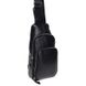 Сумка слінг чоловіча (однолямковий рюкзак) шкіряний Borsa Leather K15058 4