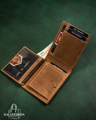 Кошелек мужской кожаный Peterson PTN N79