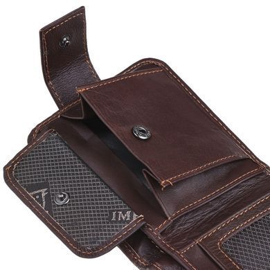 Чоловіче шкіряне портмоне Horse Imperial k1029w-black чорне