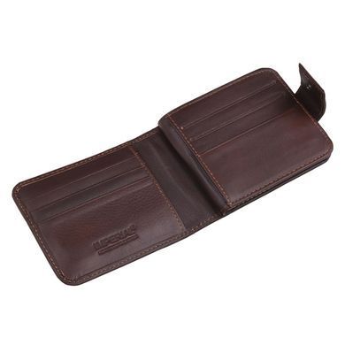 Чоловіче шкіряне портмоне Horse Imperial k1029w-black чорне