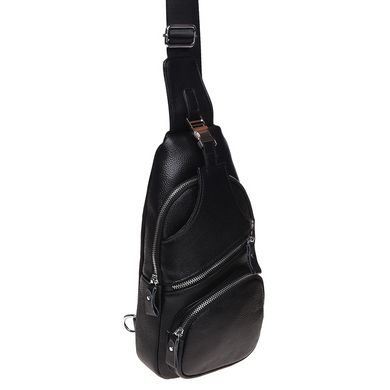 Рюкзак мужской кожаный Borsa Leather K15026-black