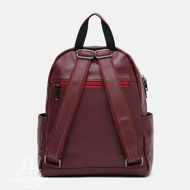 Рюкзак женский кожаный Borsa Leather k110086w-bordo