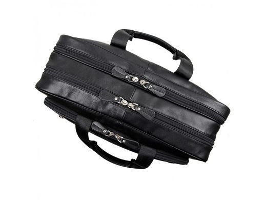 Кожаная сумка для ноутбука Tiding Bag 7367A черный