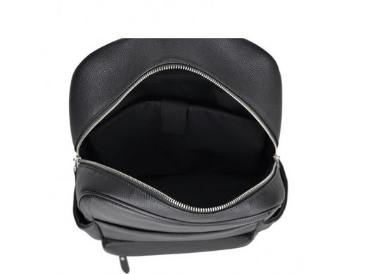 Мужской кожаный рюкзак Tiding Bag B3-161A черный