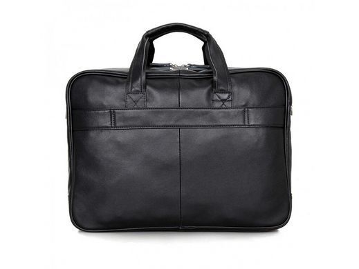 Кожаная сумка для ноутбука Tiding Bag 7367A черный