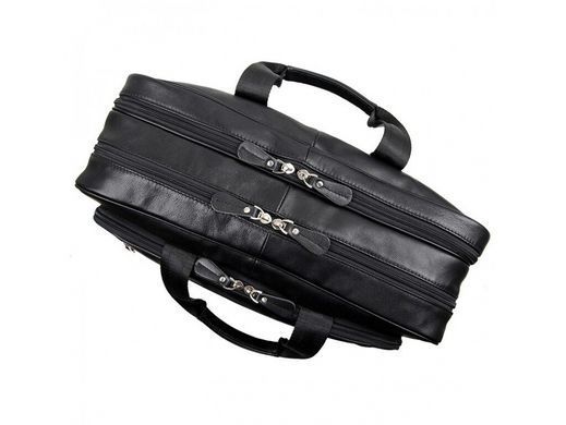 Кожаная сумка для ноутбука Tiding Bag 7367A черный