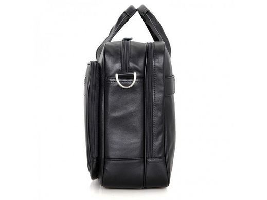 Кожаная сумка для ноутбука Tiding Bag 7367A черный