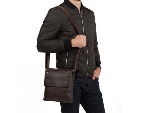 Мужской кожаный мессенджер Tiding Bag M38-8146