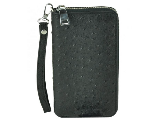 Мужской кожаный черный клатч Horton Tiding Bag A25F-6002-9A