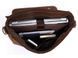 Мужская кожаная черная сумка Tiding Bag 7108 7