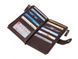 Портмоне мужское кожаное Tiding Bag 8057C коричневый 2