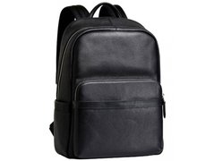 Мужской кожаный рюкзак Tiding Bag B3-153A черный