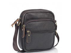 Сумка через плечо мужская кожаная Tiding Bag N2-1009DB