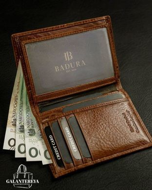 Гаманець чоловічий шкіряний Badura B-N74-MIL