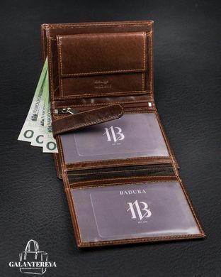 Кошелек мужской кожаный Badura N104-VT-NL