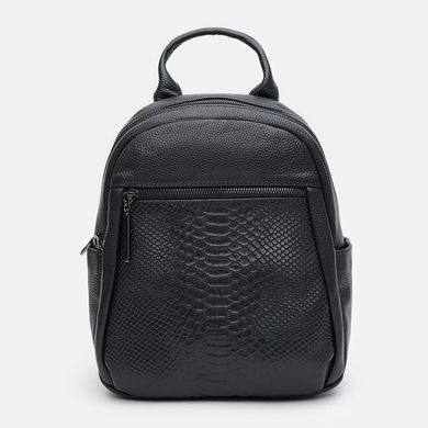 Рюкзак женский кожаный Keizer K18127bl-black черный