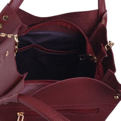 Женская кожаная сумка Ricco Grande 1l908x-bordo бордовый