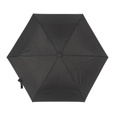 Зонт механический Fulton Miniflat-1 L339 - Black (Чорный)