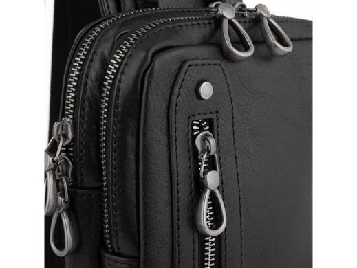 Сумка-слінг чоловіча шкіряна Tiding Bag 9801A