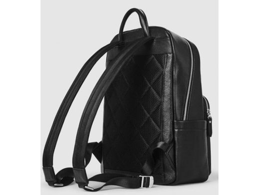 Чоловічий шкіряний рюкзак Tiding Bag B3-153A чорний