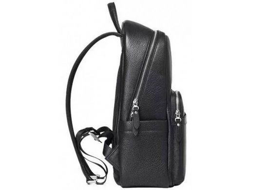 Мужской кожаный рюкзак Tiding Bag B3-153A черный
