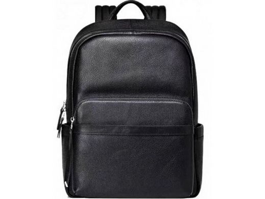 Мужской кожаный рюкзак Tiding Bag B3-153A черный